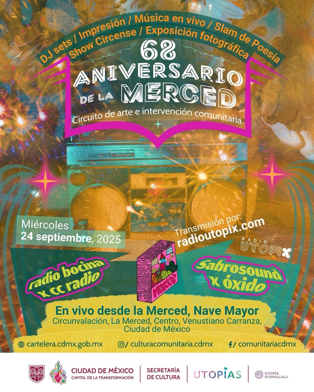 Radioutopix en el aniversario de la Merced