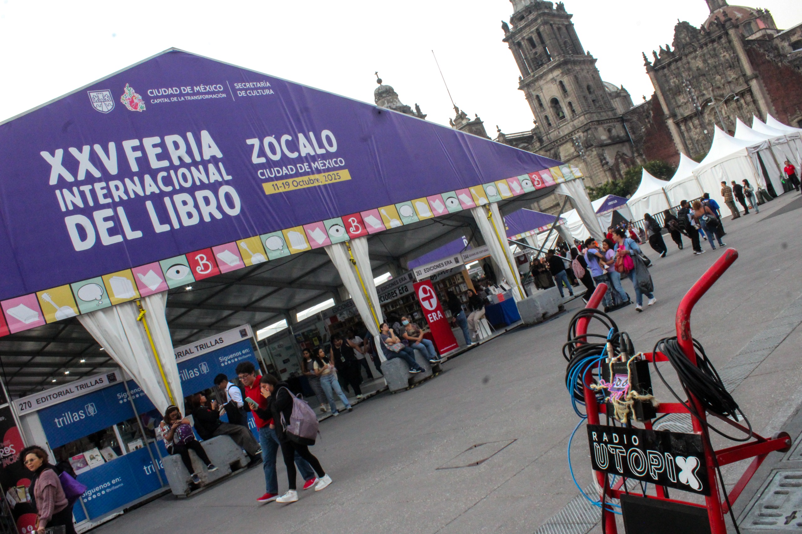 XXV Feria Internacional del Libro Zócalo - Radio Utopix
